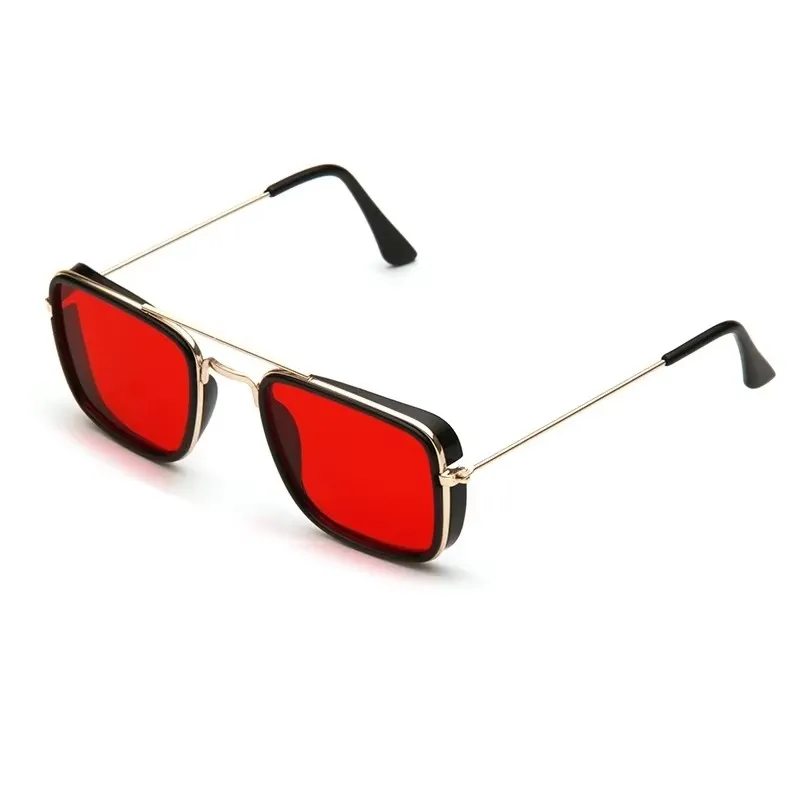 Fashion metal small square frame Korean glasses Retro sunglasses UV protection lenses Car sunglasses 9028 vintage sunglasses driving glasses