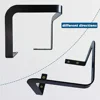 2pcs Mattress Slide Stopper Metal Mattress Corner Retainers Rods Bar Stable Non-Slip Mattress Frame Holder For Home Bedroom 5