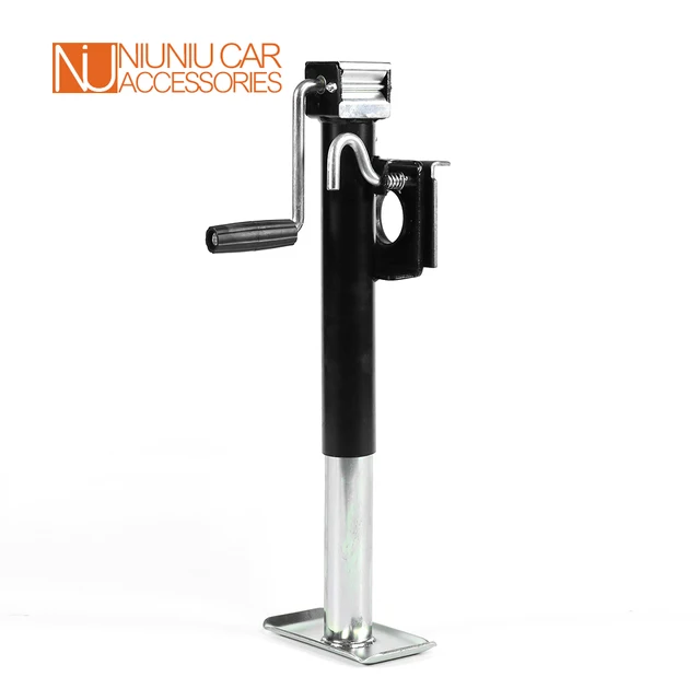 5000 Lbs 10 Hüvelykes Oldalsó Széltartály -Tartó Forgó Pótkocsi Jack Állványok Támogató Lábak Sarok Állandó Lakóautó Alkatrészek Lakókocsi Tartozékok