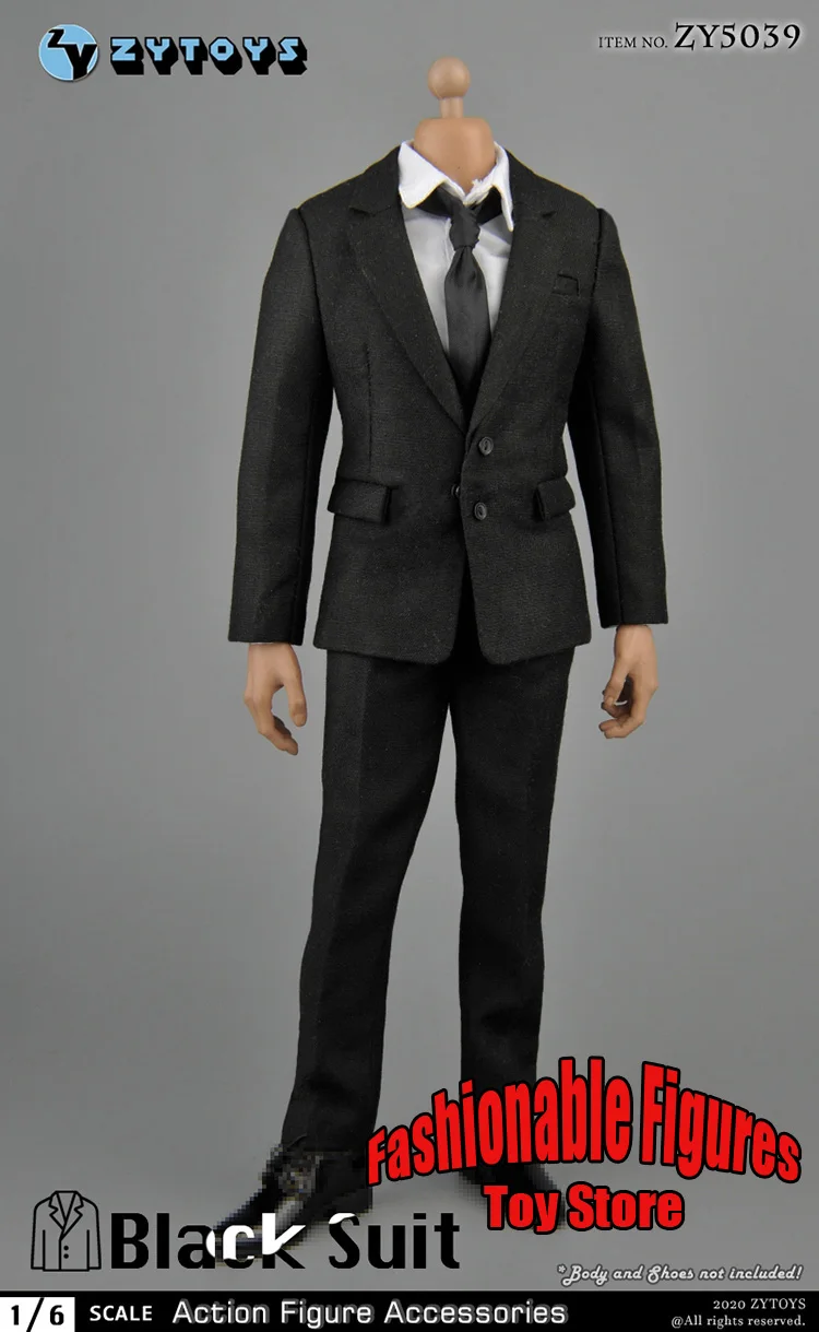 5 색 1/6 남자 군인 블레이저 세트 사무실 신사 셔츠 바지 비즈니스 Leacther 신발 의류 세트 12 액션 피규어 장난감