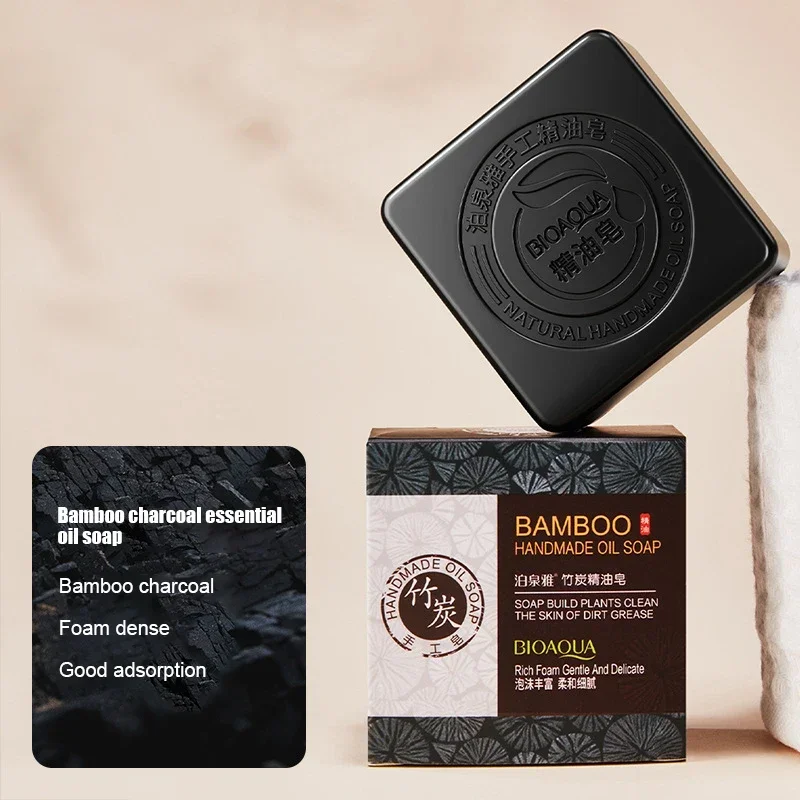 Luxurious Essential Oil Soap Collection - Featuring Honey, Rose, Jasmine, Aloe,Matcha,Blueberry, Lavender, Bamboo Charcoal Soaps 3