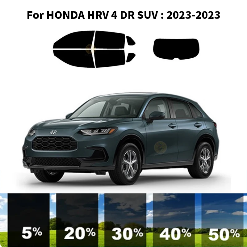 

Precut nanoceramics car UV Window Tint Kit Automotive Window Film For HONDA HRV 4 DR SUV 2023