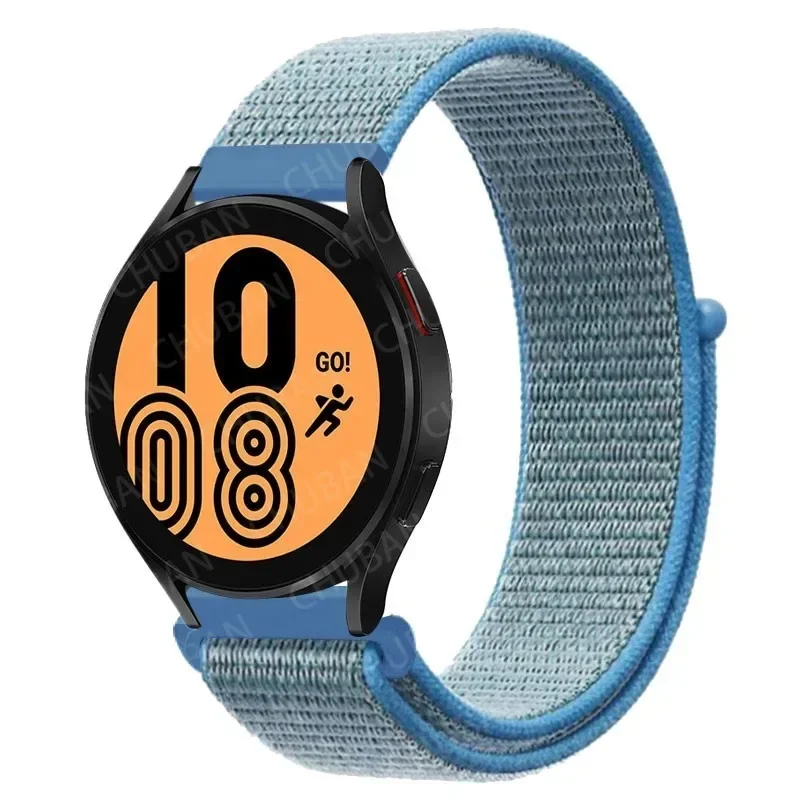 Nylon Sport Loop Bracelet, 22mm/20mm Strap, Universal Smartwatch Band