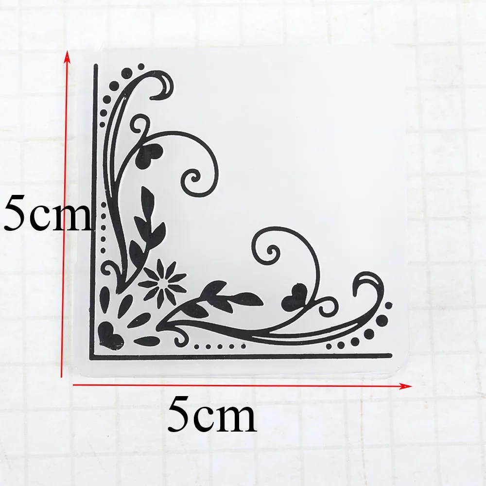 Description Picture 4 of itemSnowflake Pattern 3D Embossing Folders for DIY Scrapbooking Paper Card Making Craft Plastic Template Stencil