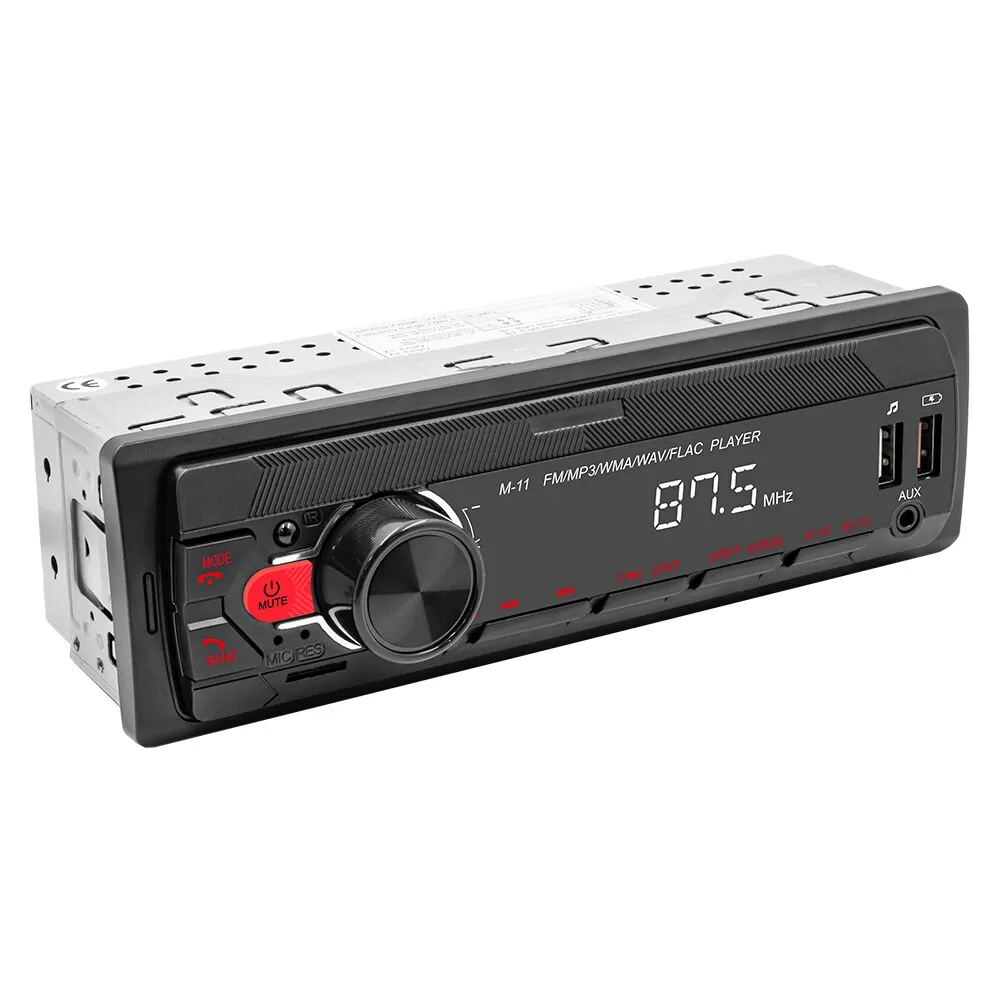 Car Radio Stereo Player Digital Bluetooth MP3 FM with AUX Input