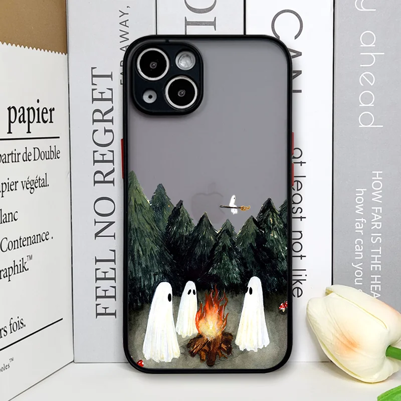 Adorable Ghost Themed Halloween Phone Case