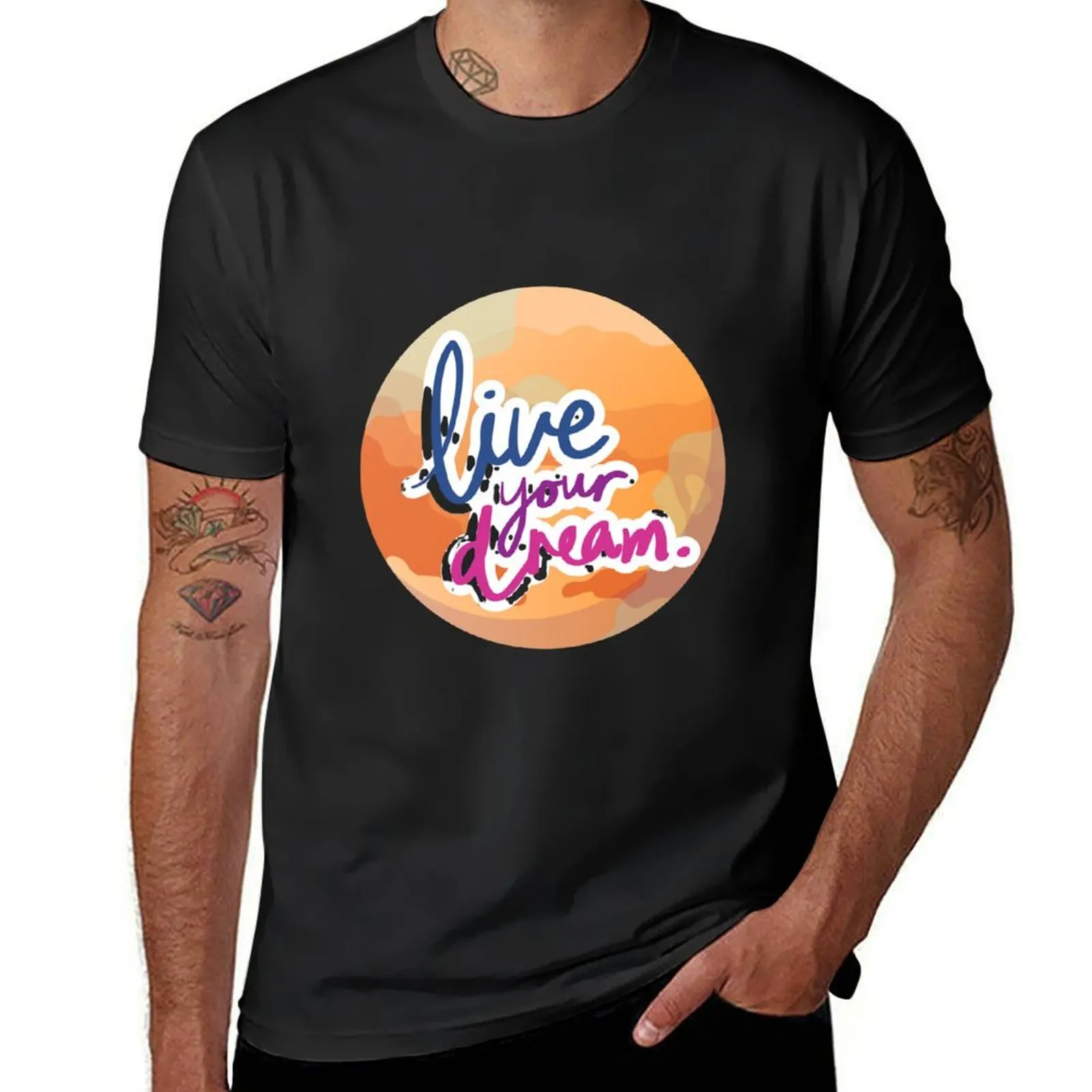 

Live your Dream T-Shirt shirts graphic tees sports fans boys whites men clothes