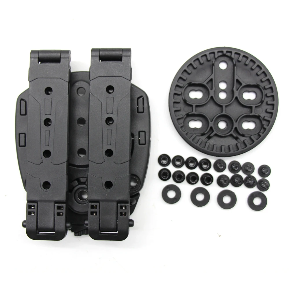 Tactical Gun Holster Adapter for Tek-Mount MINI Quick Connect Mounting System for Knife Sheath Holster Clip Equipment Tek-Lok pistol holster gun holster gun accessories hunting holster