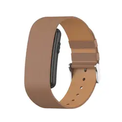 Genuine Leather Quick Release Watch Strap with Integrated Cover - Soft and Comfortable Adjustable Replacement Wristband (C)