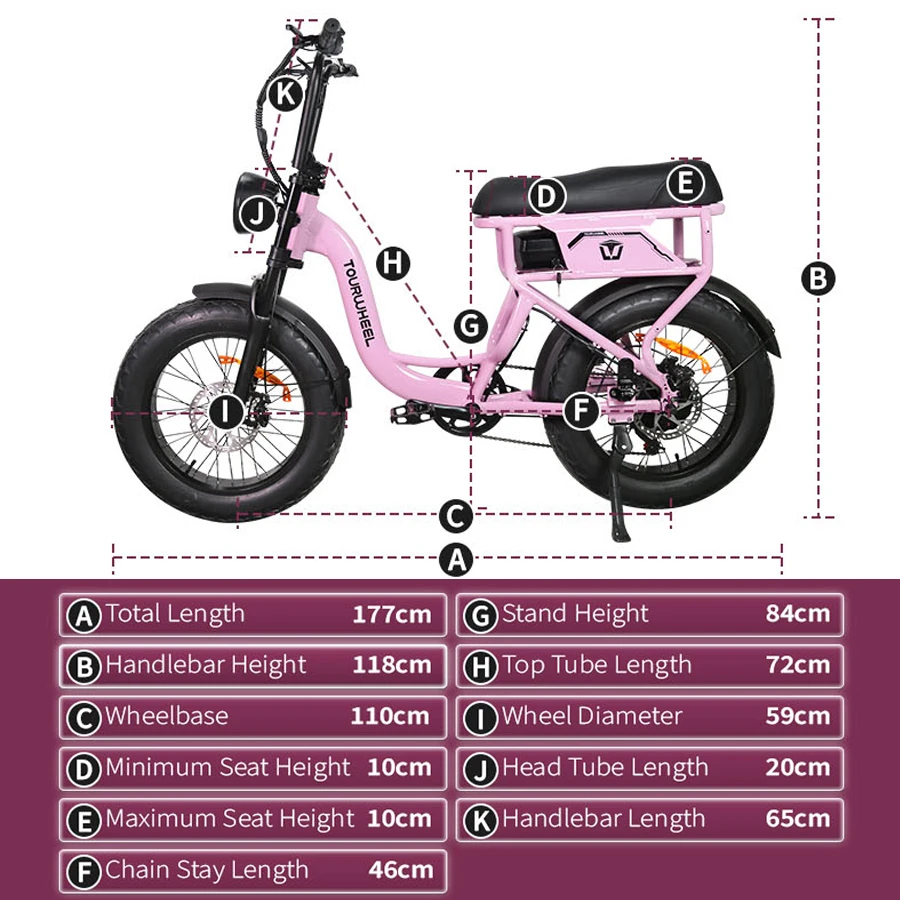 Ebike 20Inch 48V Full Suspension 500W Lithium Battery Fat Tire 25KM/H Mountain Motorcycl Electric Bicycle with LCD display