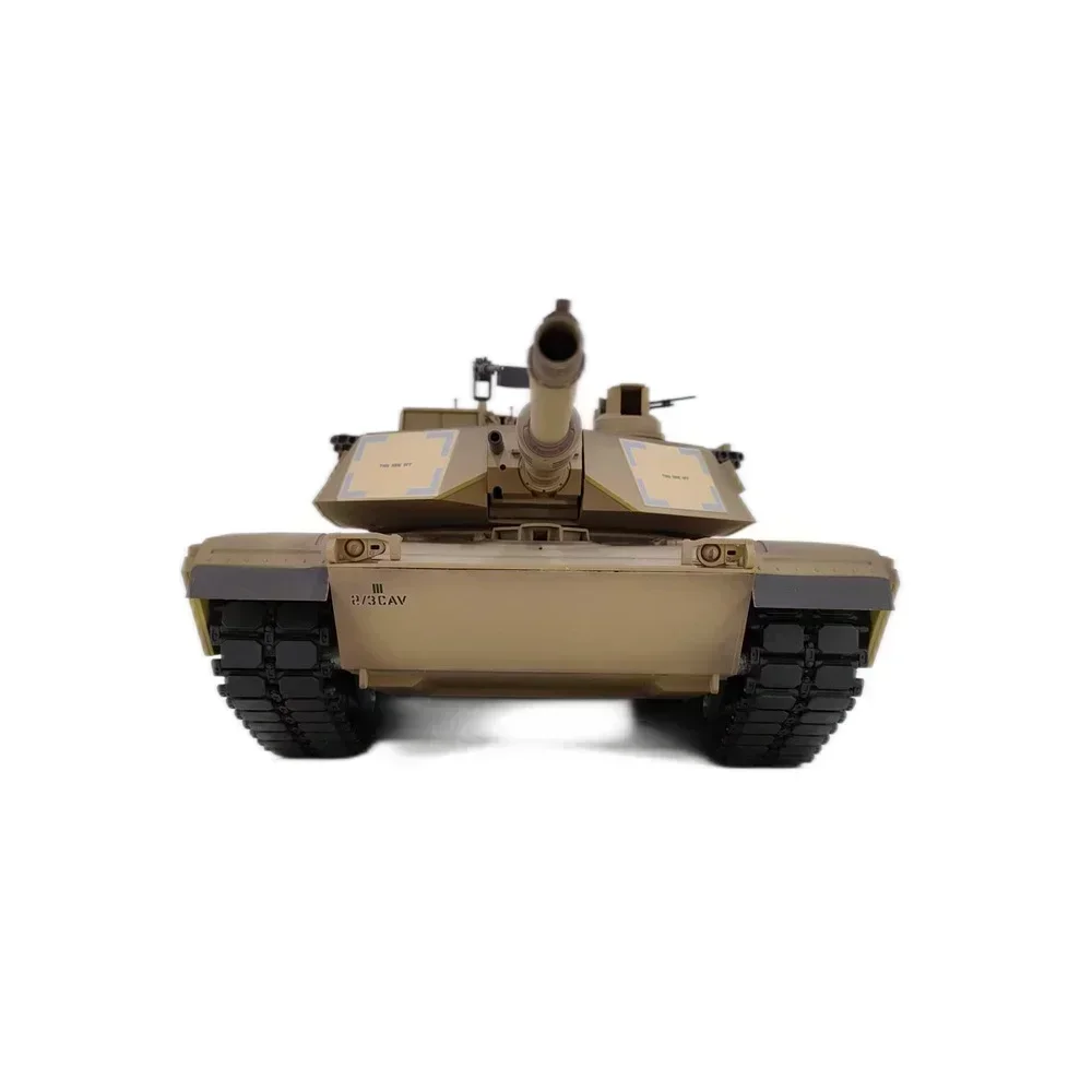 Henglong Us 원격 제어 탱크, M1a2 Abrams 적외선 전투 탱크 모델, 스틸 웨이브 박스 Rc, 친구 선물, 신제품