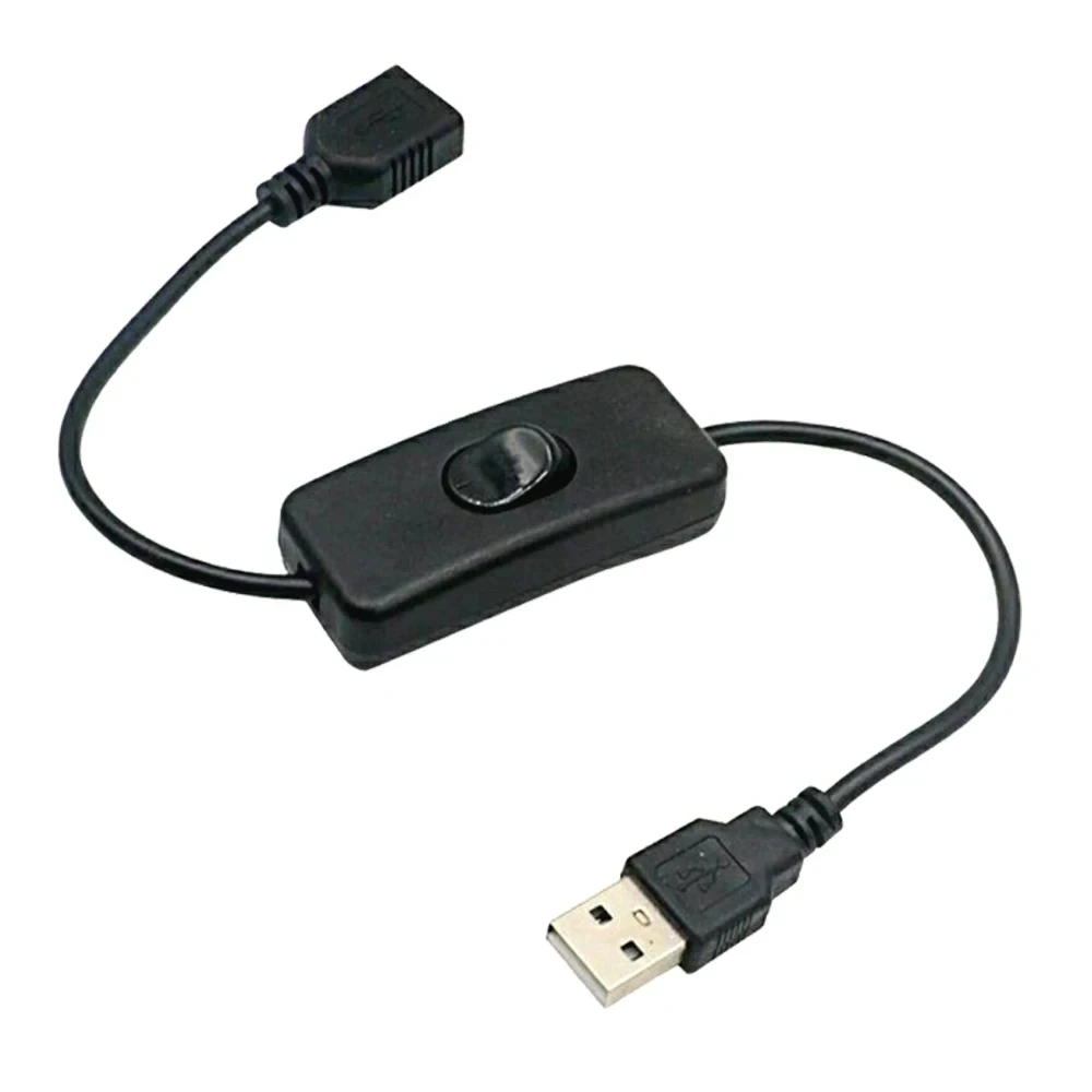 USB Cable Switch ON/OFF Extension for USB Lamp Fan Power Supply