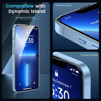 5Pcs Tempered Glass For iPhone 15 13 11 12 14 Pro Max Mini Screen Protector For IPhone 16 7 8 Plus X XR XS MAX Protective Glass 3