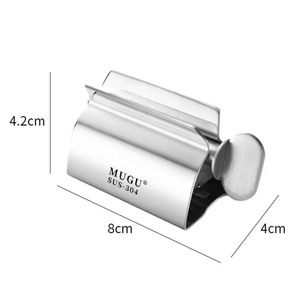 Stainless Steel Toothpaste Tube Squeezer Dispenser Rotary Expressing Roller Cleanser Presser Home Bathroom Accessories toothpaste squeezer