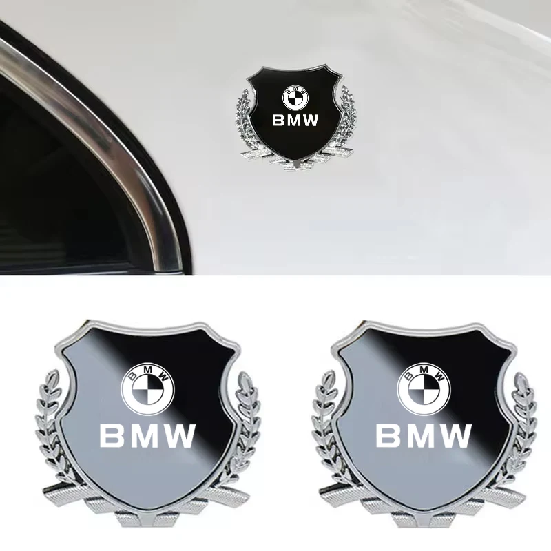 BMW 퍼포먼스 E46 E90 E60 F20 X1 F10 F30 X3 E70 E39 E36 E87 X7용 3D 메탈 자동차 트렁크 윈도우 사이드 엠블럼 배지 데칼 스티커