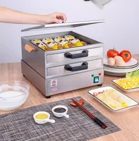 304 Stainless Steel Drawer - type Sausage Powder Stove for Small - scale Home Breakfast - Perfect for Guangdong style Breakfast 1