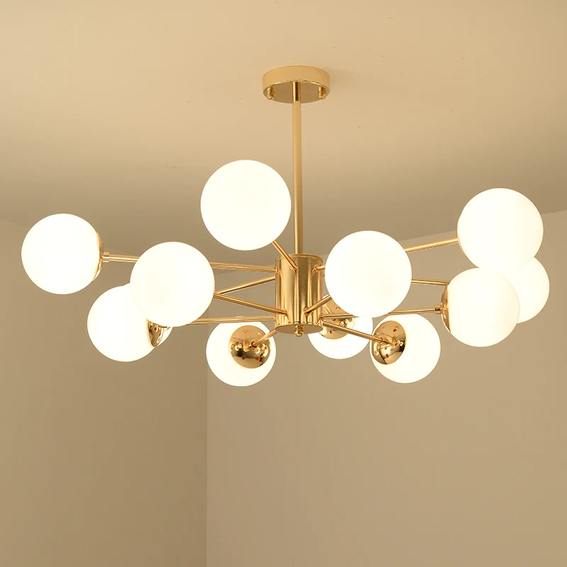 

Modern pendant lamp E27 bulb glass lamp shade pendant lamp dining room bedroom decorative lamp ceiling pendant lamp