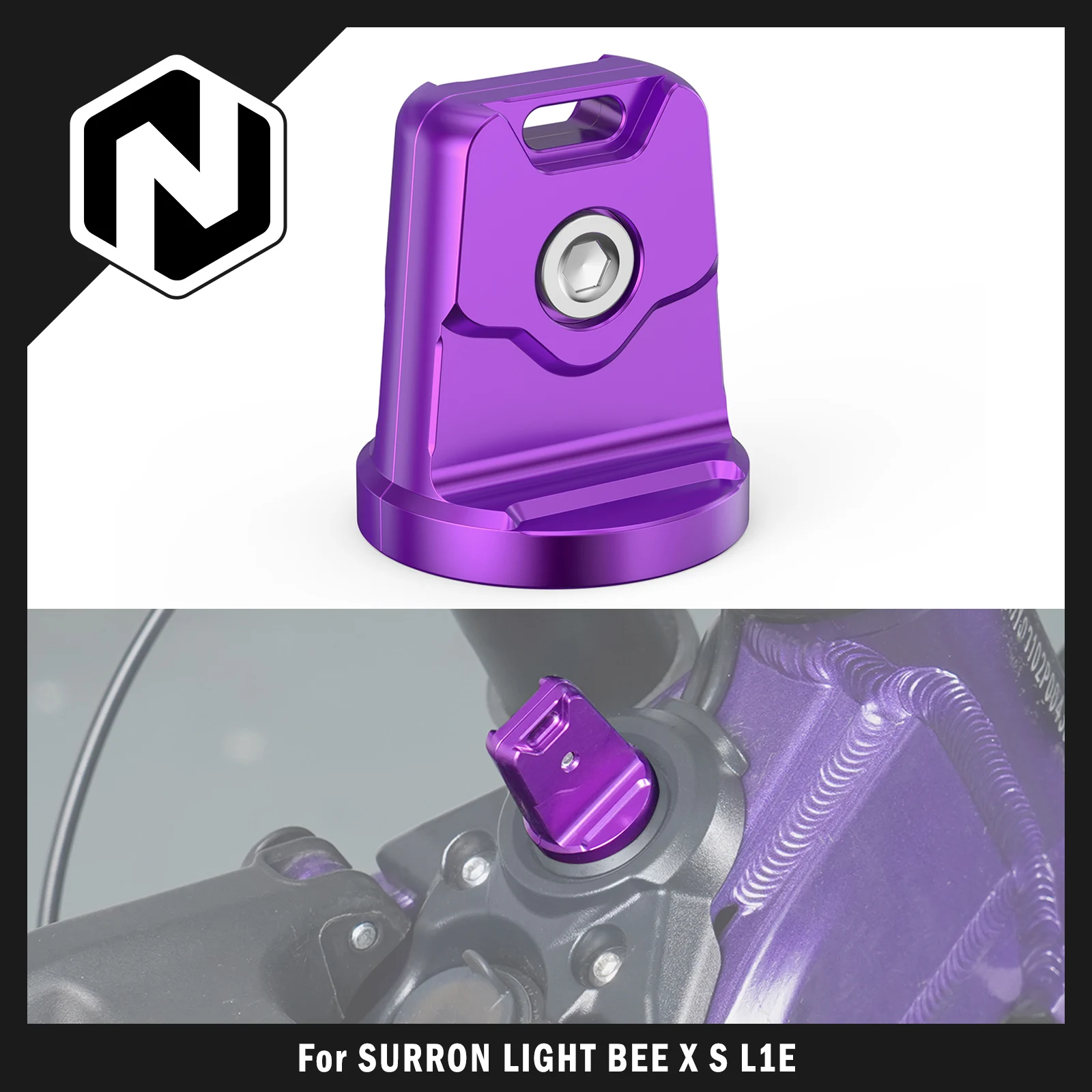 NICECNC For Surron Light Bee X Key Cover Case Keychain Holder For ...