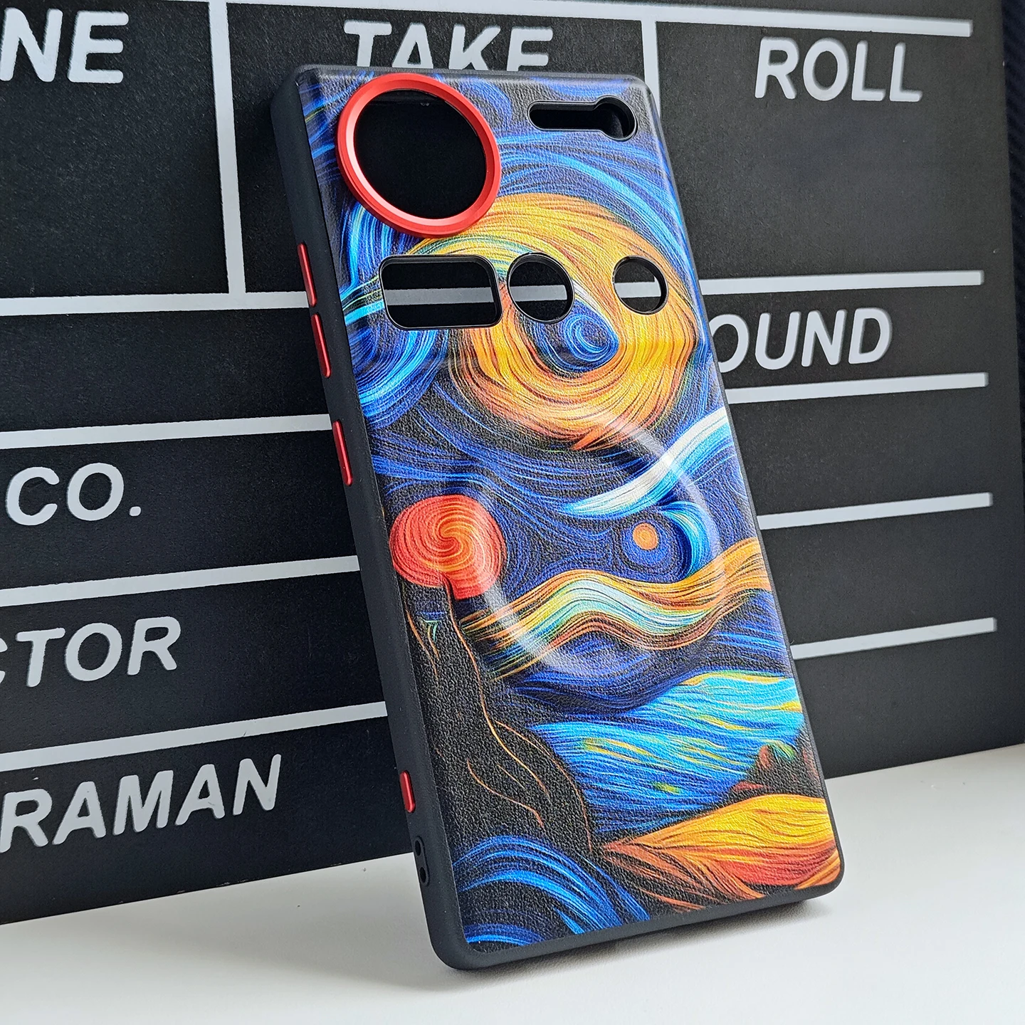 Magnetic PU Leather Skin-Friendly Phone Cover