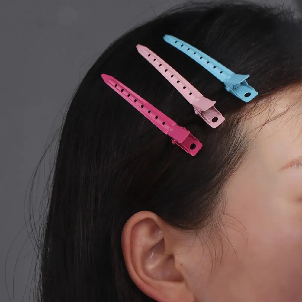 Ice Cream Color Hairdressing Hairpin Hair Locating Clip Hair Styling Tools Traceless Duckbill Clip Bangs Clip Hair Fluff Tools