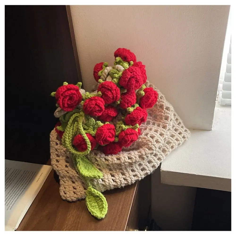 Rose Bouquet Weave Bag - image 5