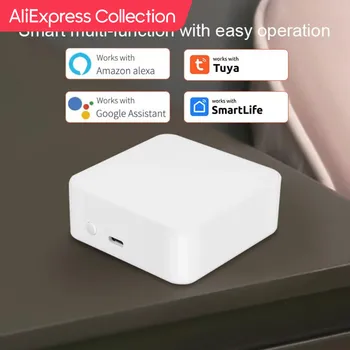 AliExpress Collection Tuya Zigbee 와이파이 블루투스 스마트 멀티 모드 게이트웨이 호환 허브 브리지, 알렉사 구글 홈용 스마트 라이프 앱 제어