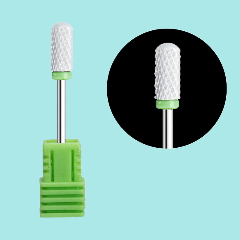 Nail Drill Bits Ceramic Nail Drill Bit for Milling Machine Head To Nails Manicure Bits Gel Polish Remover Cutter nail art tools nail drill bit nail drill bits nail drill nail drill set nail drill kit