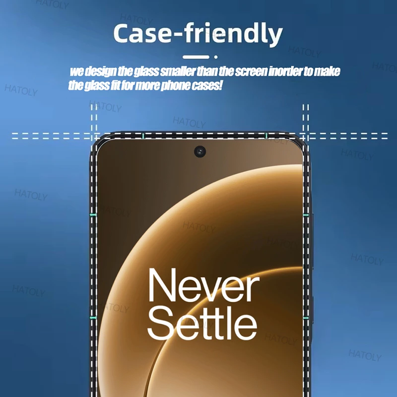 Premium Tempered Glass Screen Protector - Anti-Scratch Full Coverage (2/4 Pack)