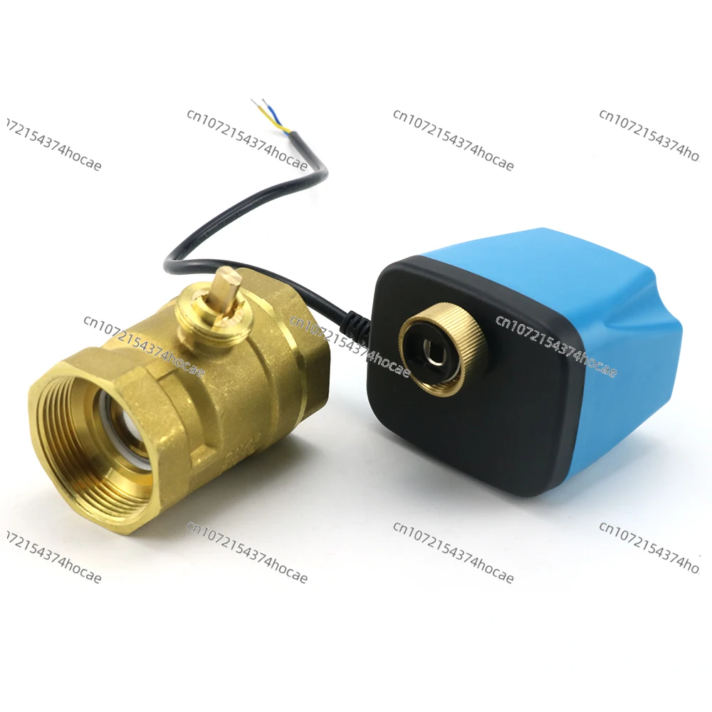 1/2인치 3/4인치 1인치 2인치 상시 닫힘/개방형 전동 볼 밸브 220V 12V 24V 2선식 황동 전기 솔레노이드 밸브 DN15 DN20 DN25 DN32