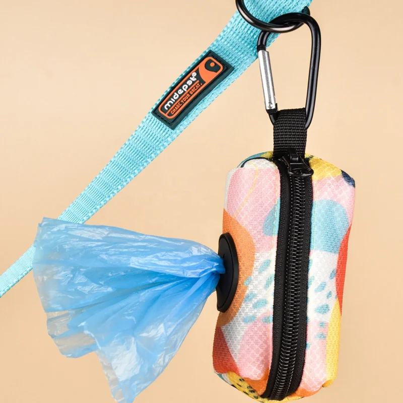 Pet Poop Bag Holder Dispenser Outdoor garbage bag storage bag Handheld garbage for mountain climbing and camping