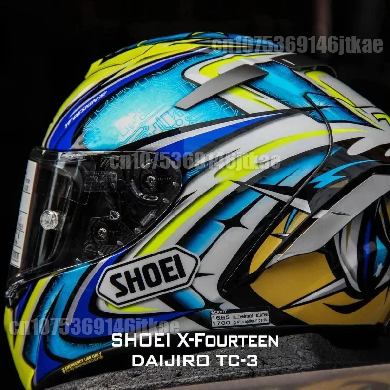 Motorcycle Full Face Helmet SHOEI X-14 Helmet X-SPIRIT III X