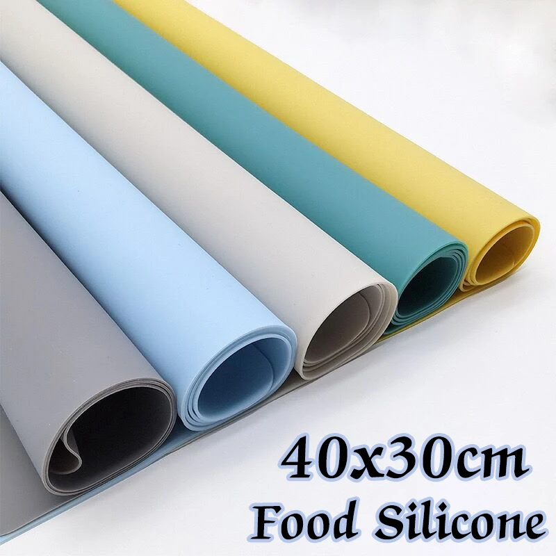 Nonslip Silicone Placemats Plate Mat Heat Resistant Silicone Mat Sheet