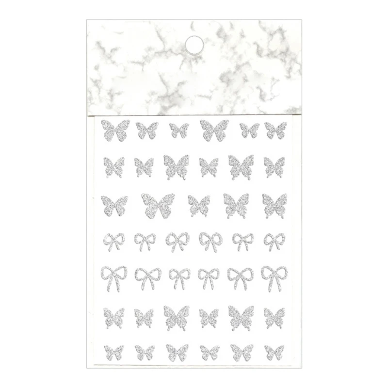 

Красивые наклейки для дизайна ногтей в виде снежинок сделают заявление Белые рождественские самоклеящиеся наклейки для гелевой