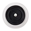 2X Food Waste Stopper Spin Lock Sink Drain Strainer 3.1 Inch Dia White Black Plastic 3