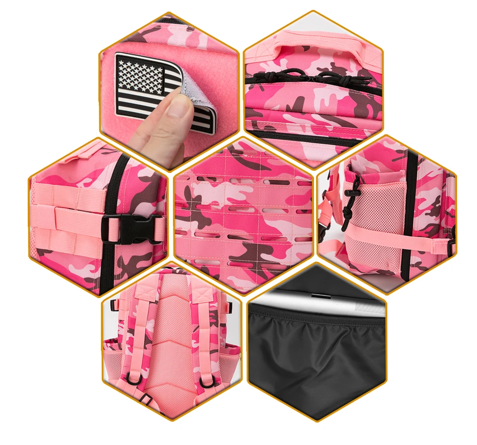 男性と女性のためのタクティカルバックパック、アウトドアハイキング