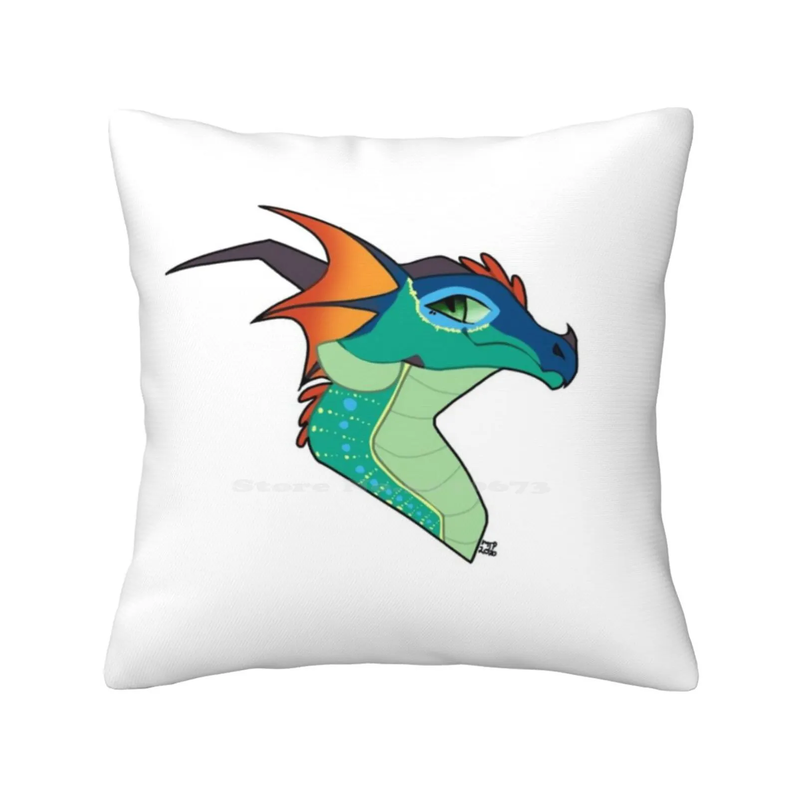 Glory ~ Wof Fodera Per Cuscino Cuscino Glory Wings Of Fire Dragon Wof Rainwing