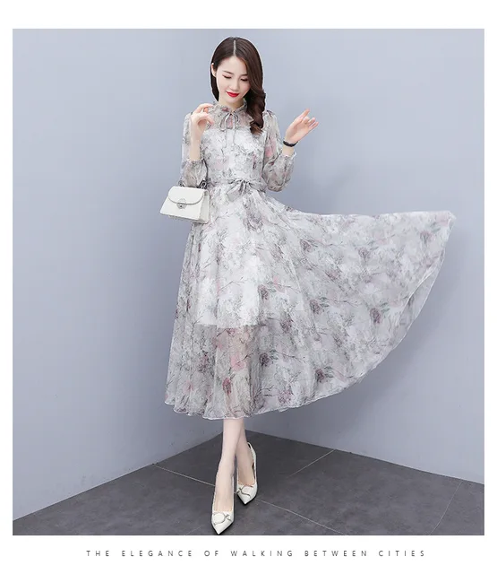 Vestido de Flores Fragmentadas