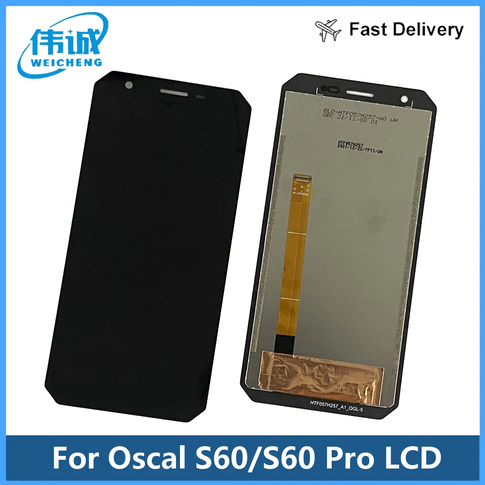 

100% Original Tested For Blackview OSCAL S60 LCD Display + Touch Screen Replacement For Blackview S60 Pro LCD Screen Display