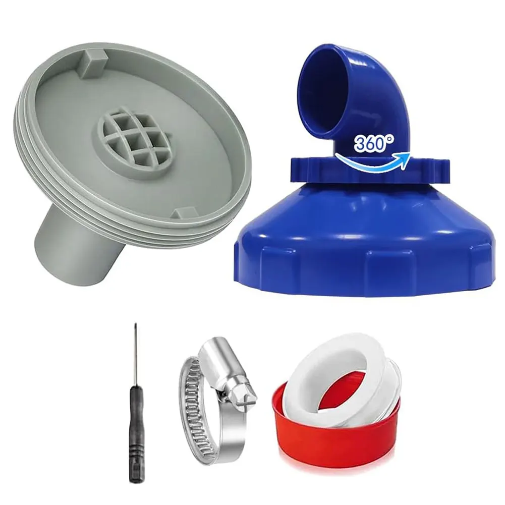 Pool Jet Nozzle 360&deg; Swivel Rotatable Pool Inlet Nozzle Swimming Return Jet for Intex Outlet Nozzles Accessories