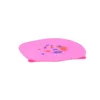 Large Size Long Hair Swimming Cap Fashionable Elastic Star Pattern Swim Gear Waterproof Silica Gel Silicone Swimming Cap Lady 5