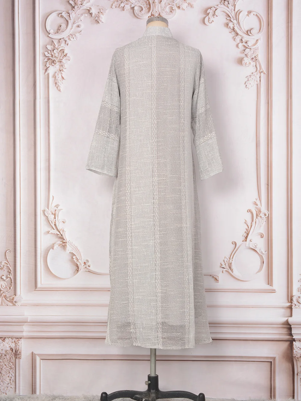 Eid Abayas Marokko Pailletten Gestickte Mesh Abaya Frauen Muslimischen Langes Kleid Türkei Dubai Saudi Islam Arabischen Robe Jalabiya Party Kleid – Detail 20