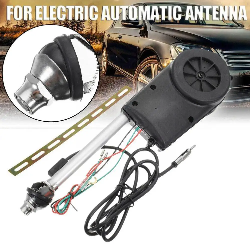 

Car Telescopic Antenna Vehicle Signal Frequency Modulation Control Electric Remote Antenna Stainless Good Performance Steel G4F8