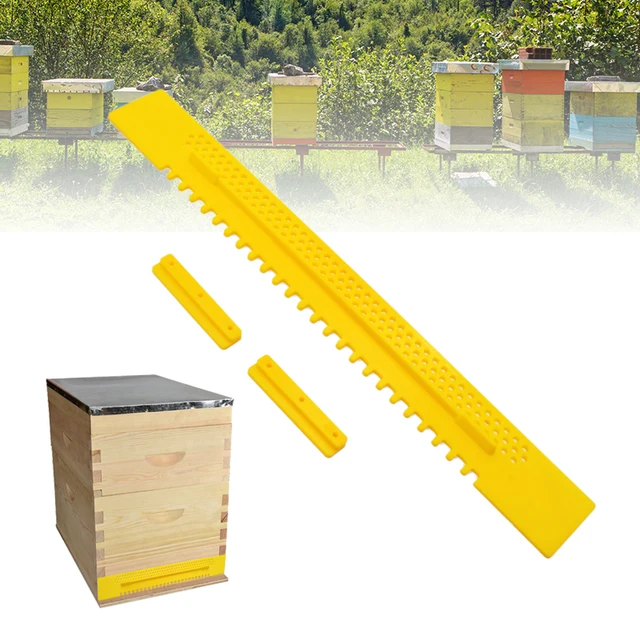 10 -12 Keret Műanyag Bejárati Ajtó Méhészethez Dadant Beehive Bee Anti -Escape Kapu Méhész Szerszámok Tartozékok