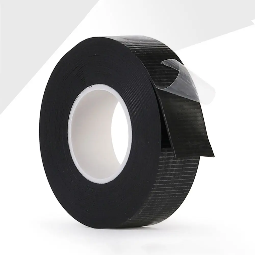 Black SelfAmalgamating Repair Tape Fixing Tape Rubber Waterproof
