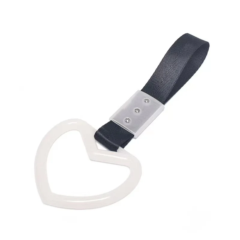 Heart Shaped Safety Handle Strap for Vehicles – Stylish Interior Accessory