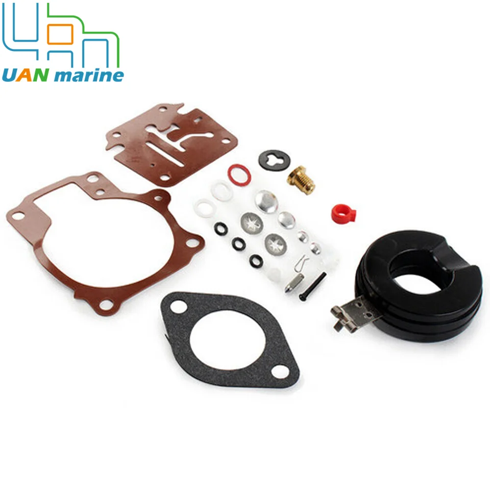 Evinrude Starters Carburetor Kit&FLOAT For Johnson Evinrude 1.5 2