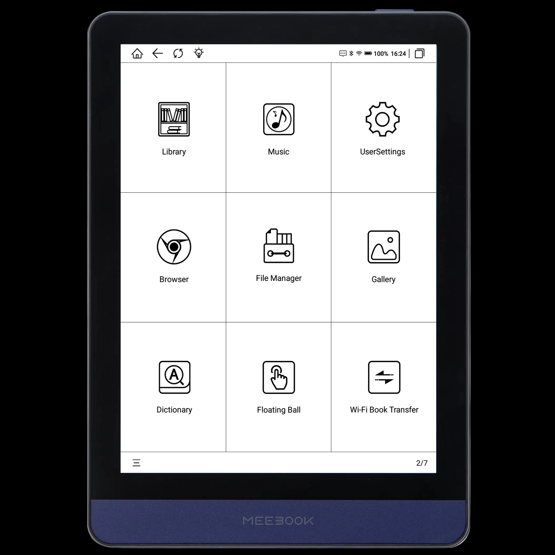 Meebook M6 E-reader 6 Inches 300 PPI Android 11 With 3GB RAM And Dual-Color Front Light, Multi-Functional And Lightweight