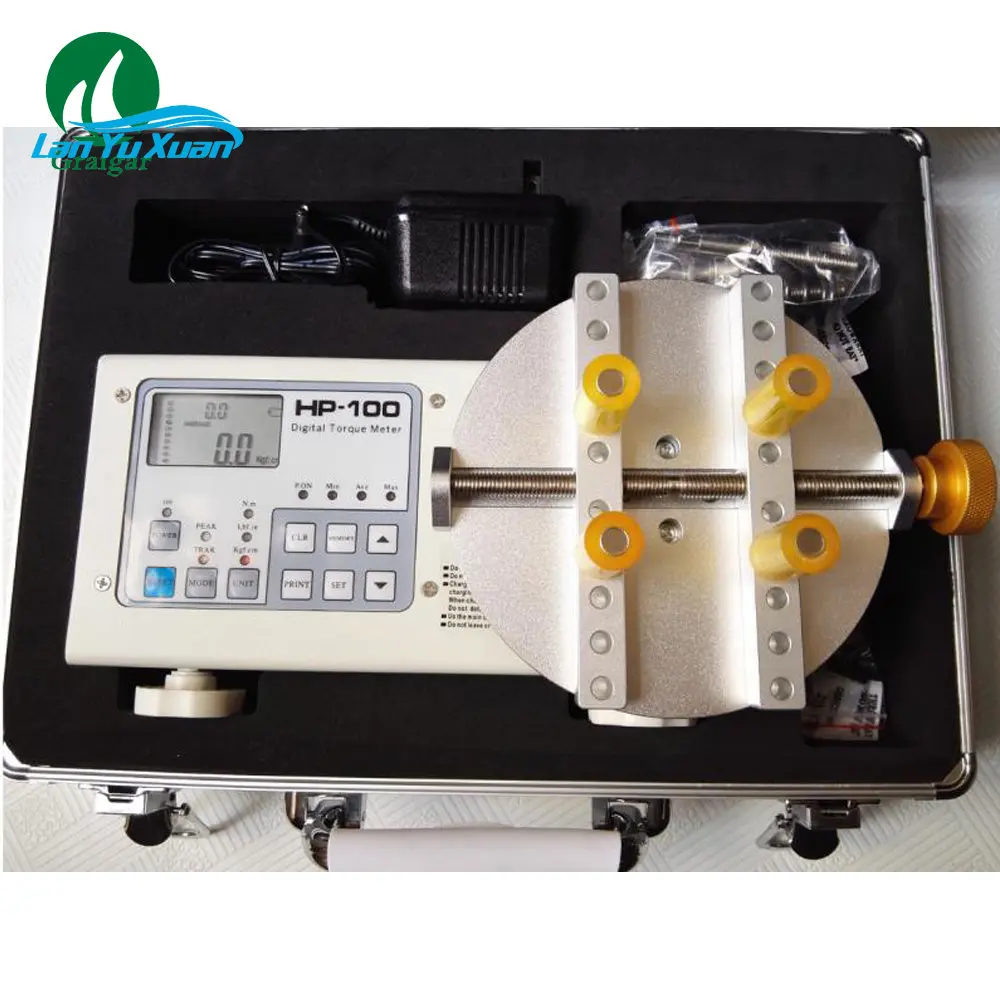 

HP-100 Multi-functional Digital Bottle Lid Torque Meter 1.5100.0 kgf.cm