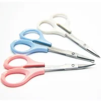 1pcs Nail Scissors Manicure Tool Stainless Steel Makeup Scissors Eyebrow Nose Eyelash Cuticle Trimming Scissors Beauty Tools 1
