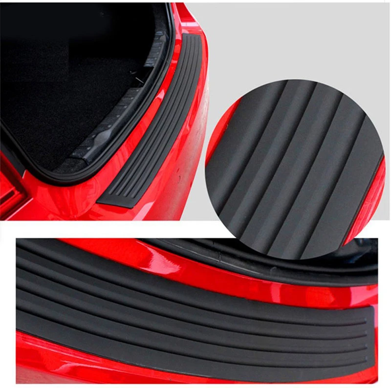 Copertura di rivestimento della protezione del paraurti della protezione posteriore in gomma per auto per accessori per auto Toyota Camry Corolla Prado